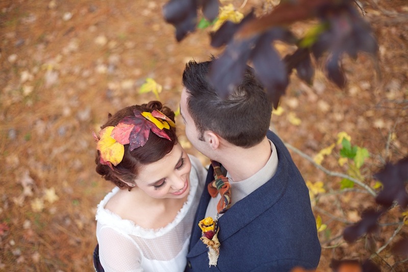 fall wedding inspiration rustic couture brides wedding dress bohemian rustic