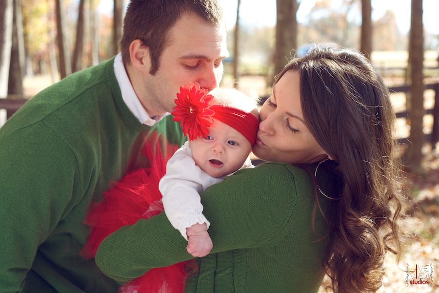 cute family christmas photos