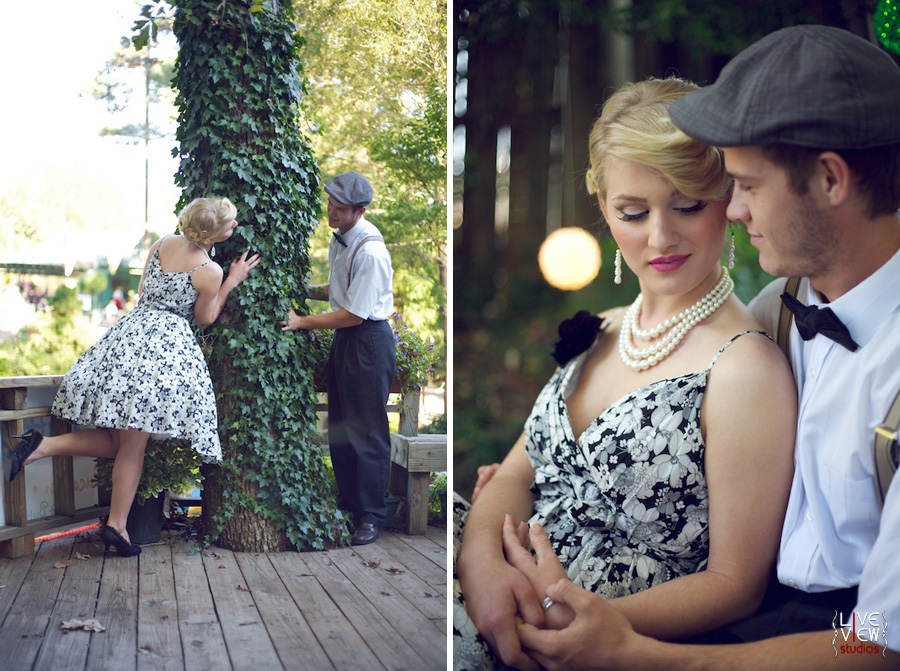 romantic vintage couple photography