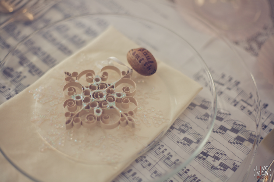 These are quilled snowflakes This is definitely something that takes a 