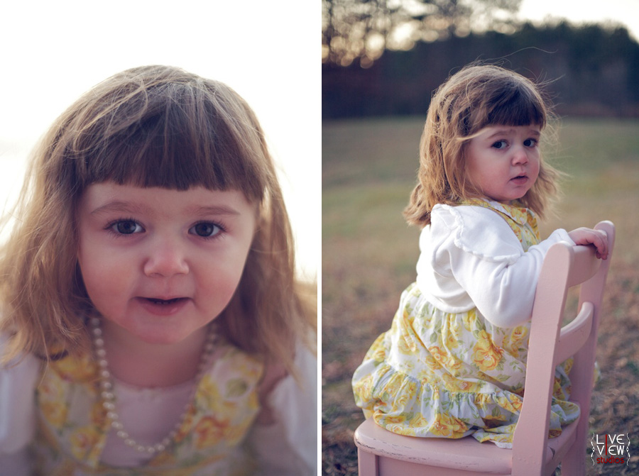 smiling child, child on chair, best raleigh children photography