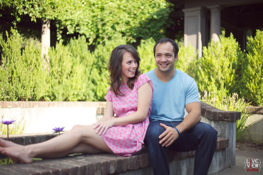 reynolda gardens winston salem nc engagement photography