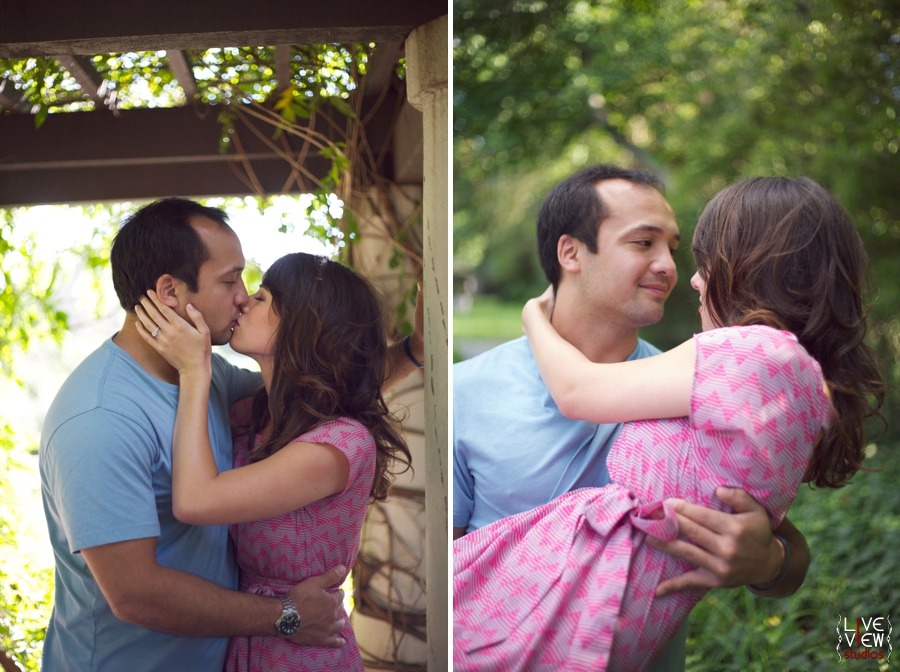 romantic north carolina engagement photography