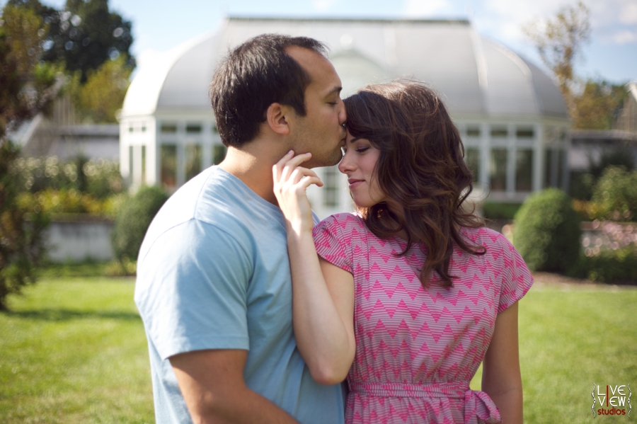 winston salem reynolda gardens engagement