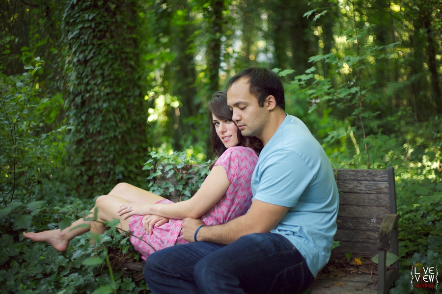 romantic engagement photography southern weddings