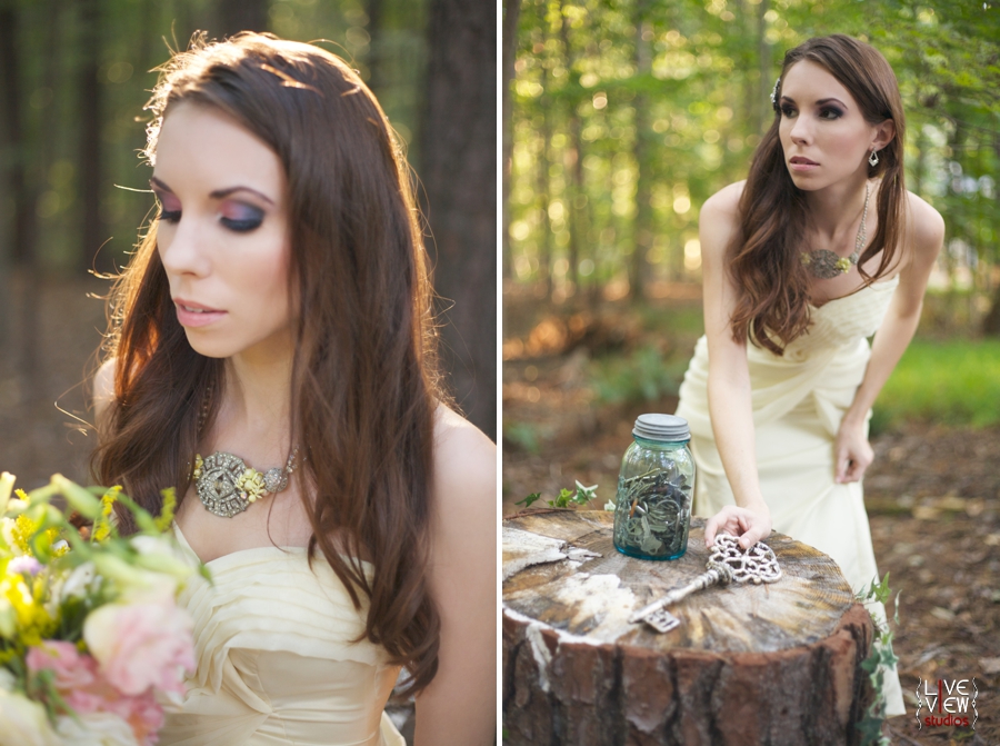 custom vintage jewelry, fairytale wedding inspiration