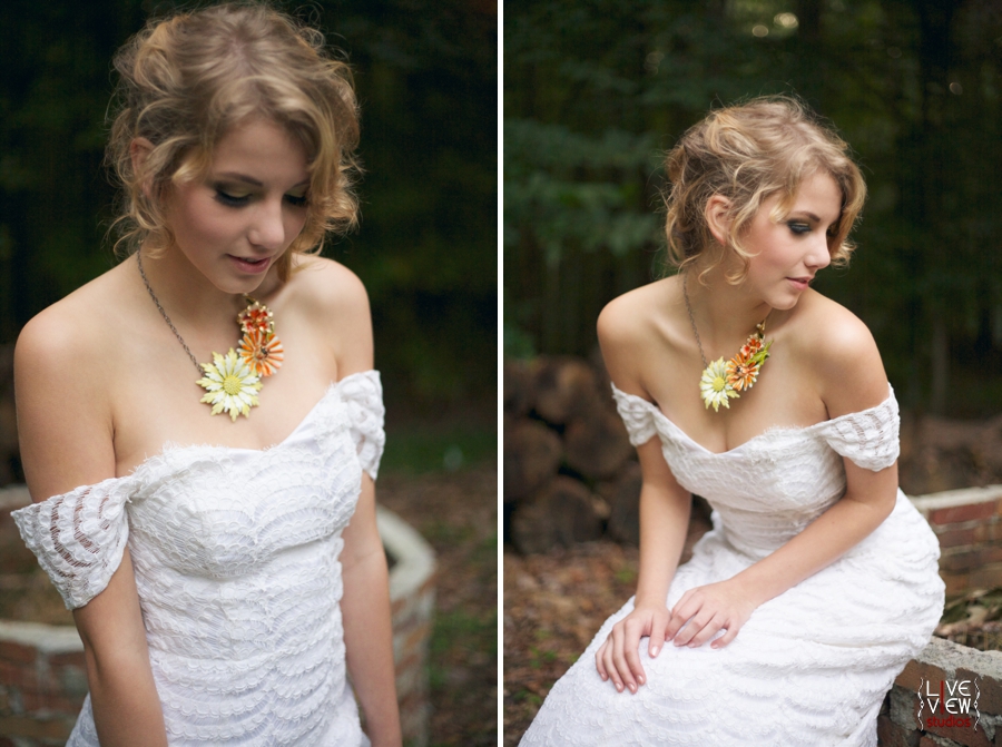 whimsical bridal portrait photography, raleigh nc wedding photographers