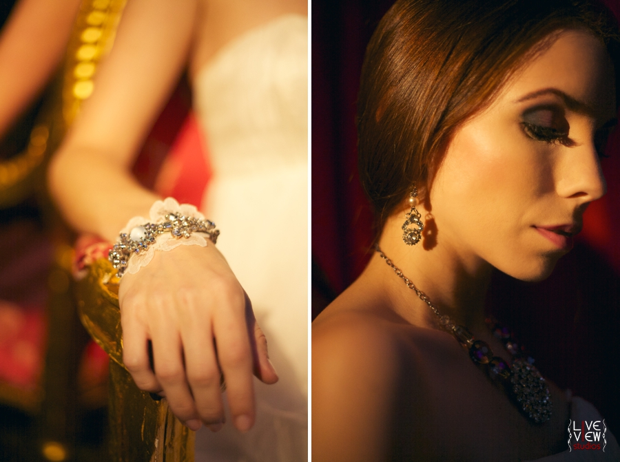 lace statement bracelet, bridal jewelry images