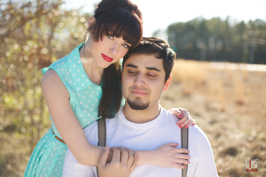 southern couple's portrait photography