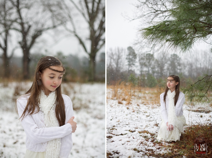 beautiful vintage inspired children's photography, children's outdoor winter portraits 