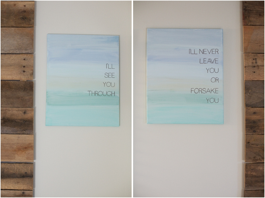 beautiful artwork with inspiring quotes, surprise bedroom makeover ideas