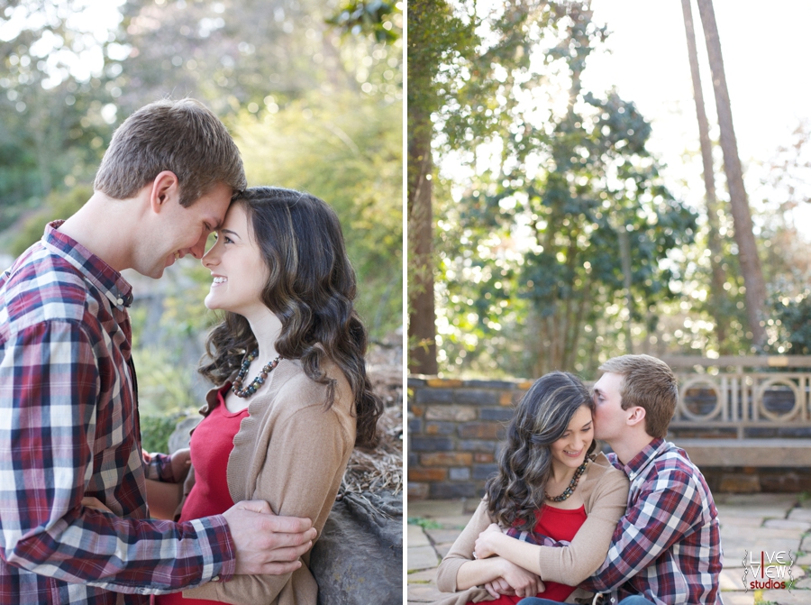 romantic engagement photography, cute couple's portraits