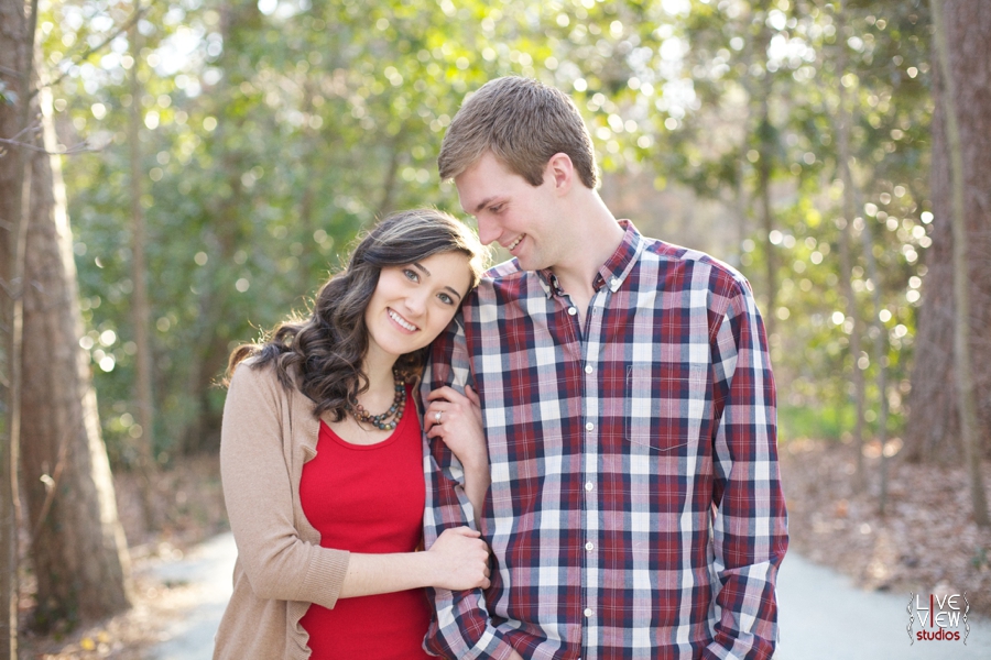 romantic engagement photography, raleigh nc