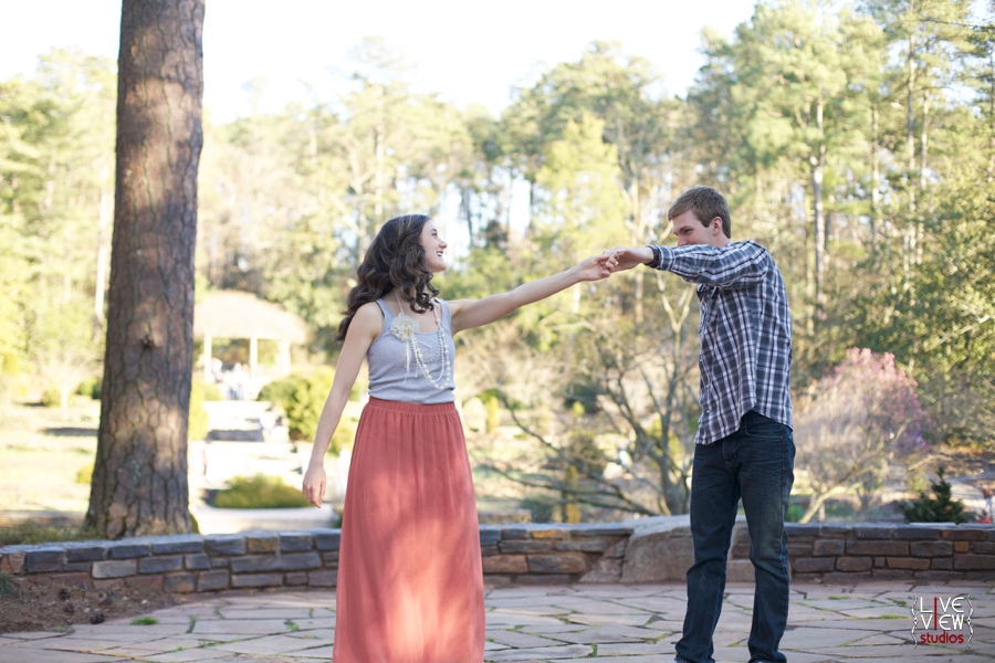 romantic engagement photography, raleigh nc