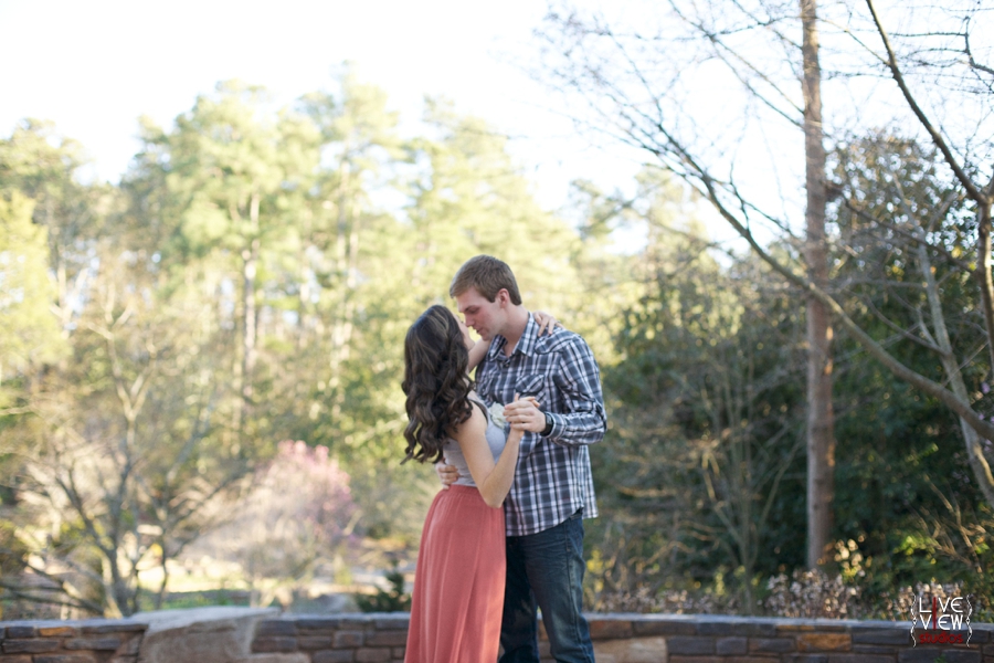 romantic couple's portrait photography, raleigh nc engagement photographers