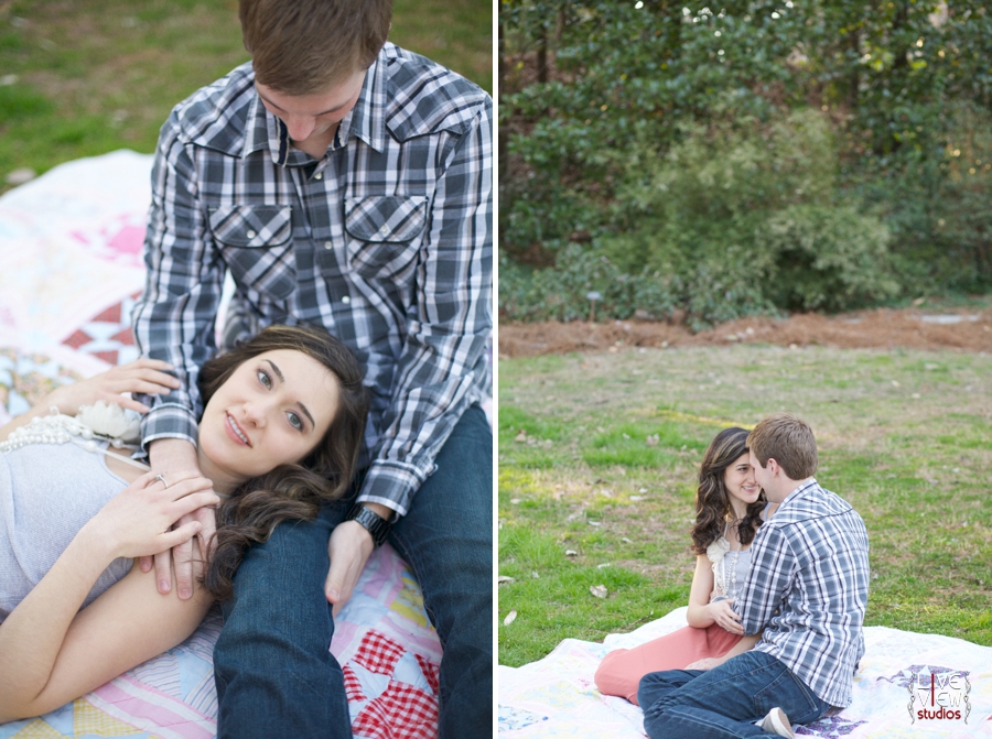 romantic engagement photography, southern couple's photographers, raleigh nc
