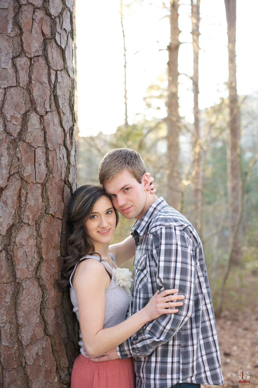 romantic couple's portraits, southern engagement photography, raleigh nc