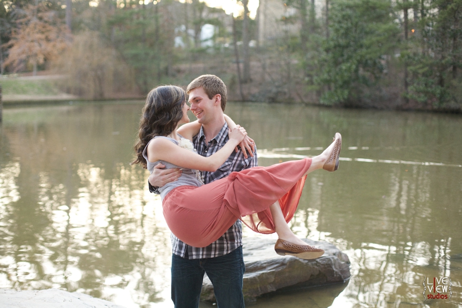 duke gardens engagement photography, raleigh nc couple's photographers