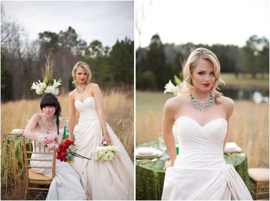 wizard of oz wedding inspiration, emerald bridal jewelry, rustic wedding photographers, raleigh nc