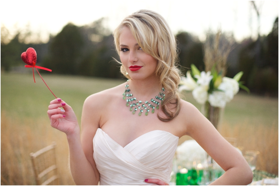 bride with red lipstick, modern wedding photography, raleigh nc