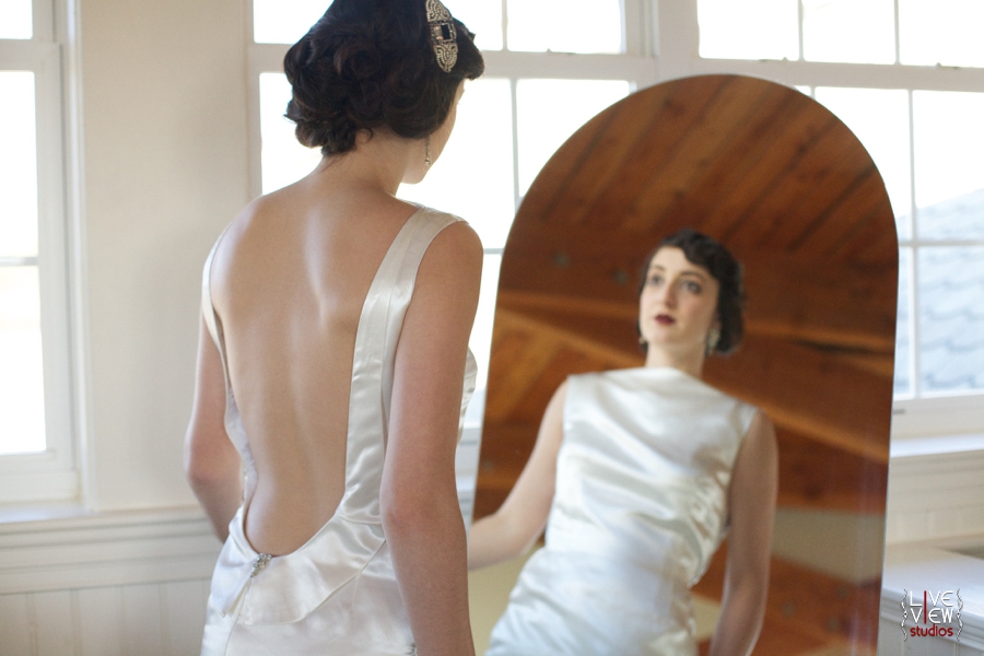 20's inspired wedding dress, custom bridal gowns by edie kay 