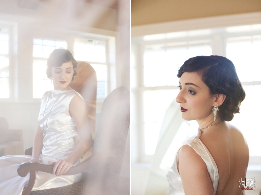 stunning bridal portraits, north carolina vintage wedding photography