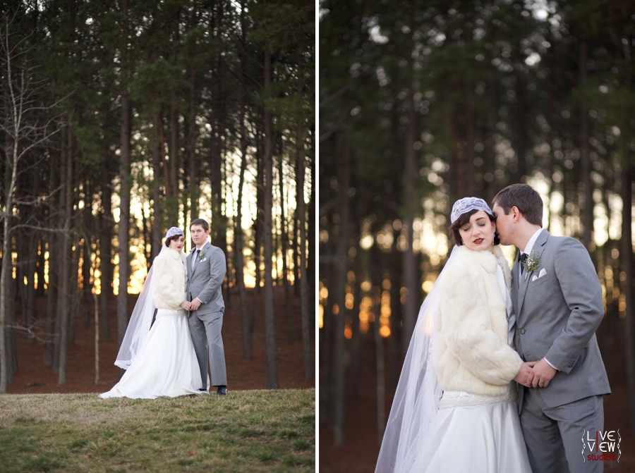 sunset wedding photography, romantic wedding portraits