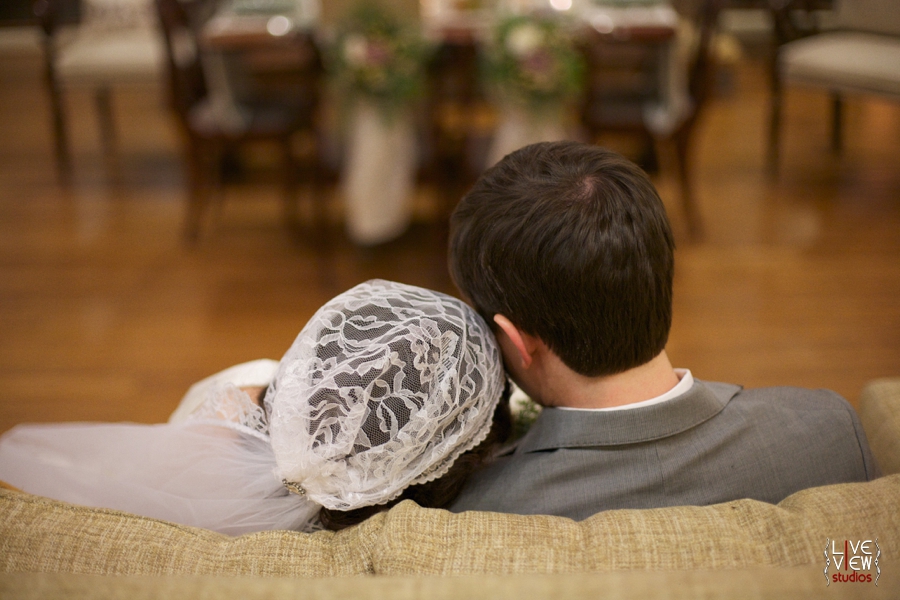 vintage winter wedding photography