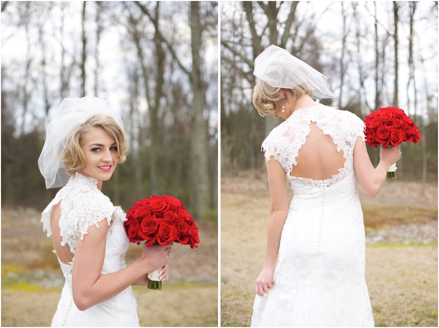 southern bridal portrait photography, vintage wedding photographers