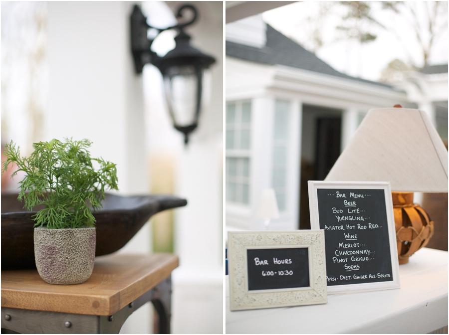 southern wedding reception 