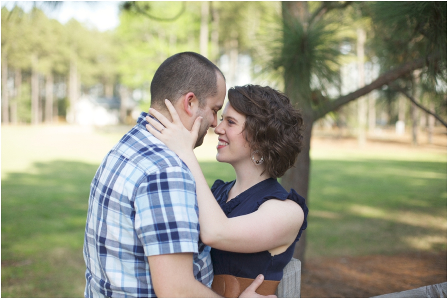 romantic engagement photography