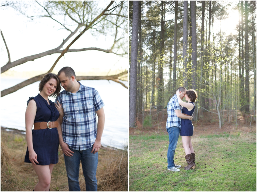 southern engagement photography, rustic engagement photographers