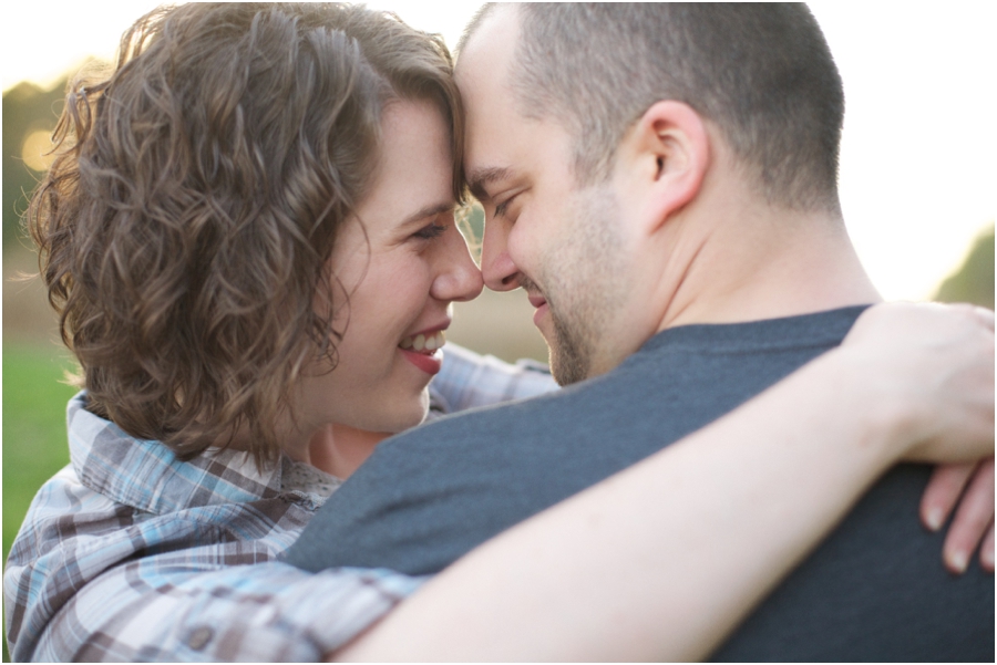 intimate engagement photography