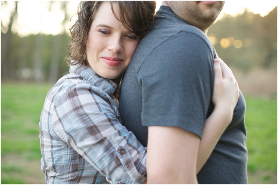 romantic engagement photography