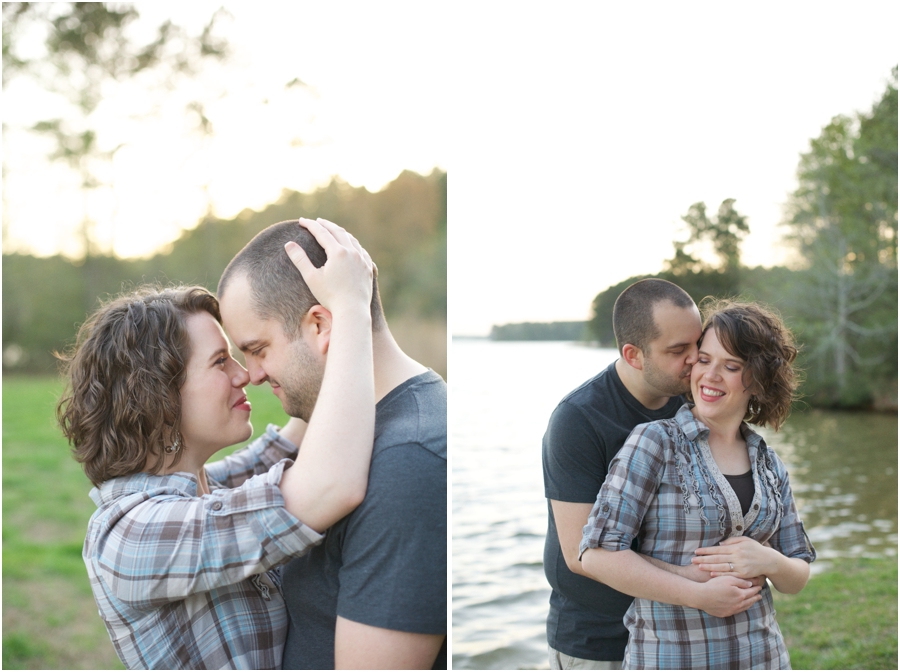 southern engagement photography, outdoor engagement photos 