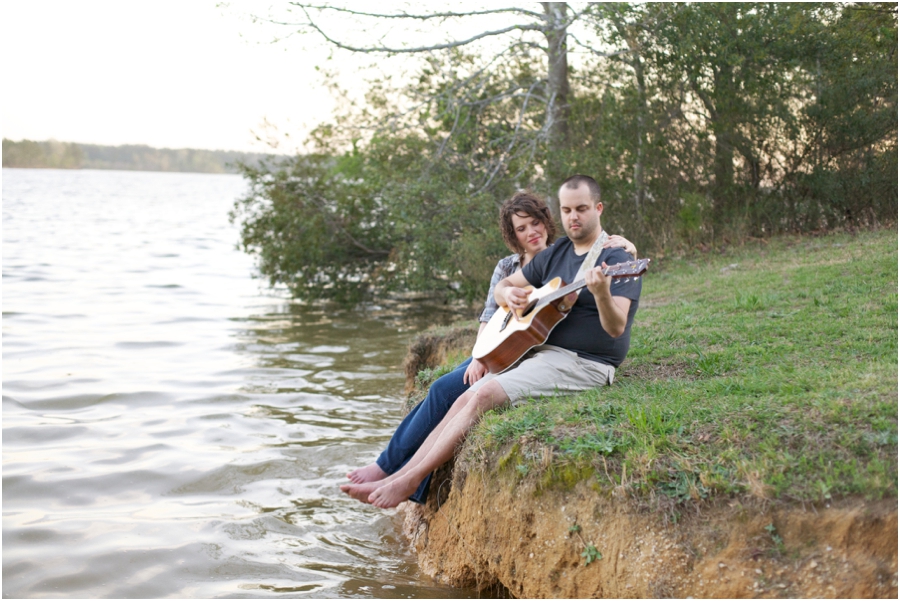romantic engagement photos, southern engagement photographers