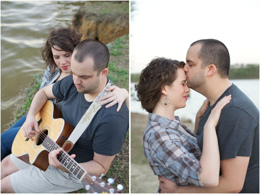 north carolina engagement photographers, waterside engagement photography 