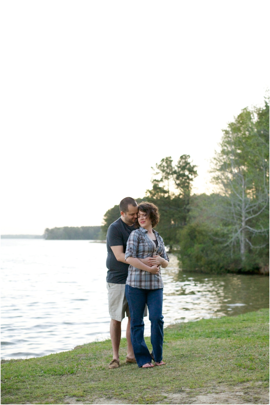 lakeside engagement photography, southern engagement photographers 