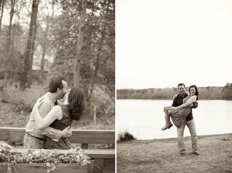 vintage engagement photography, southern engagement photographers