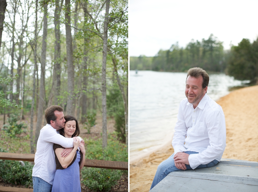 raleigh nc engagement photographer, waterfront engagement photography