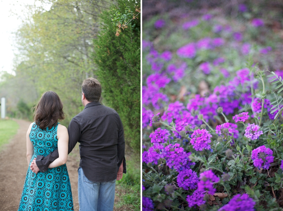 intimate engagement photography, spring photography