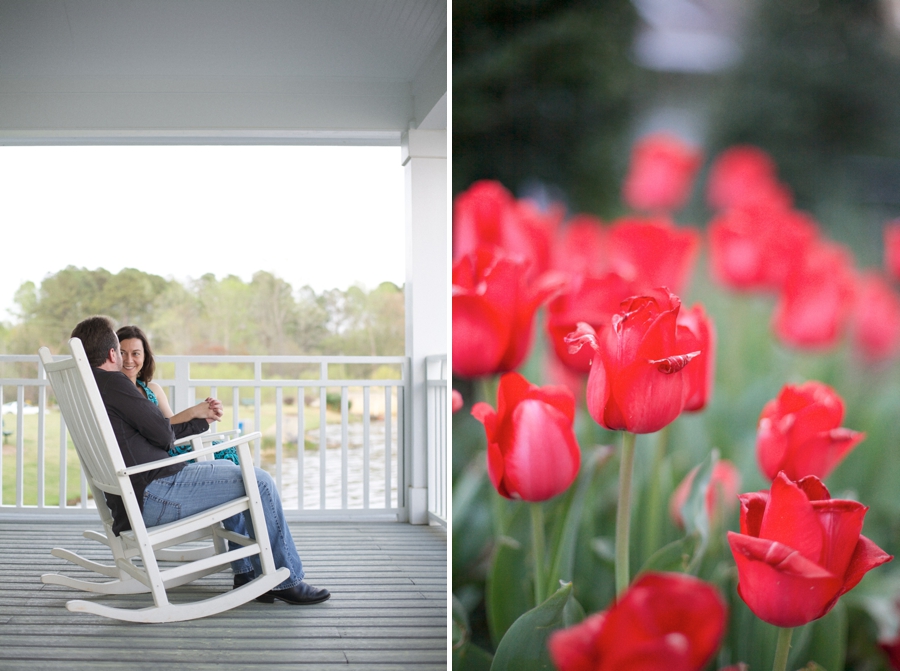 bass lake engagement photography, spring photography 