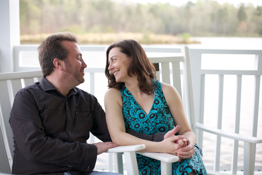 intimate southern engagement photography