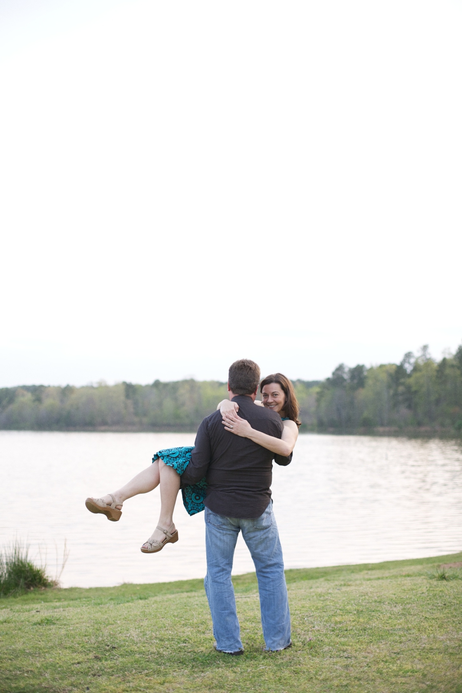 romantic engagement photography