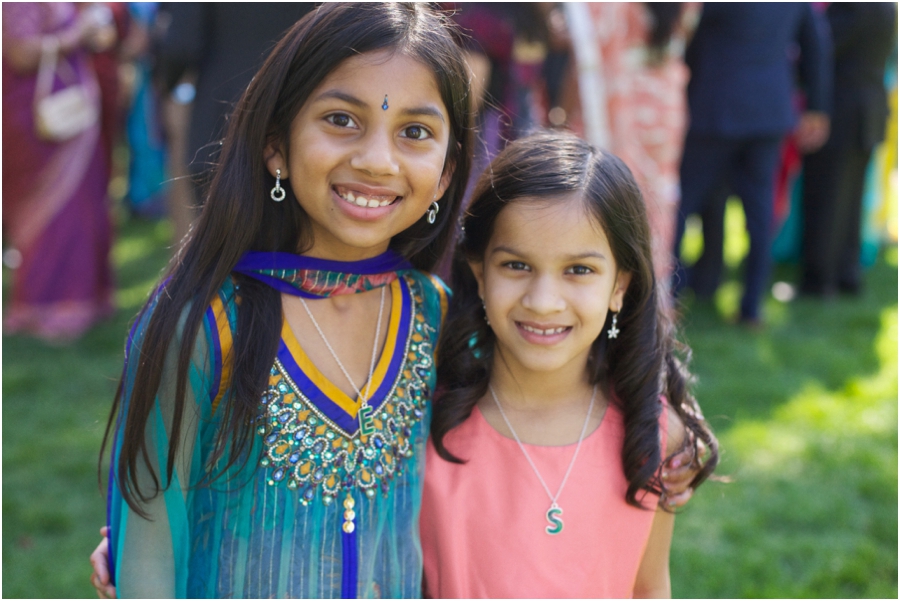 cultural wedding photography, guest at outdoor wedding