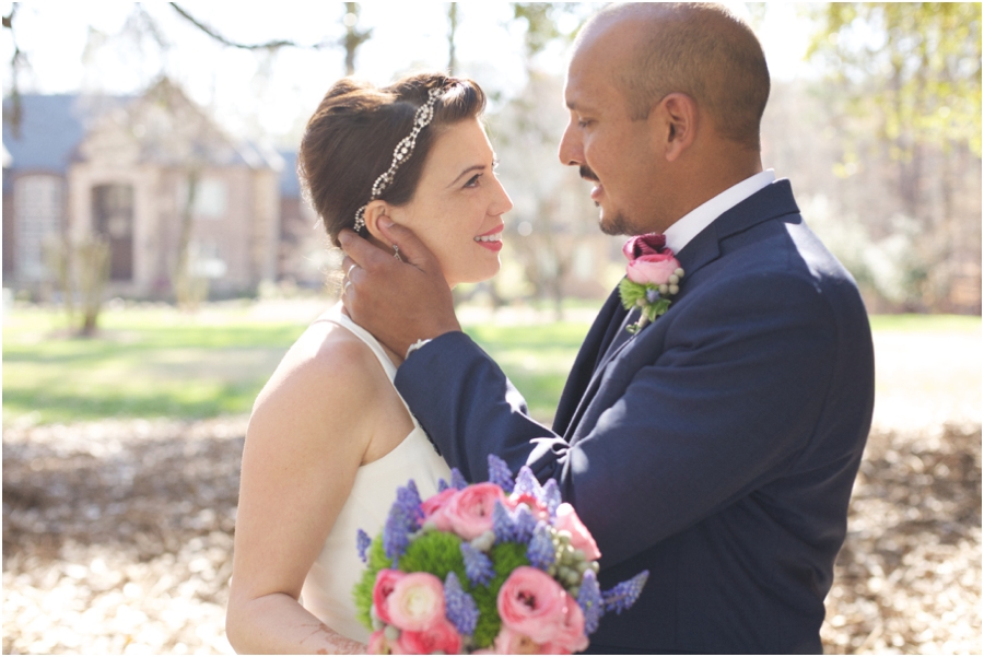 romantic southern wedding portraits