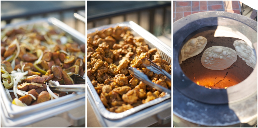 traditional indian foods, eclectic wedding reception ideas