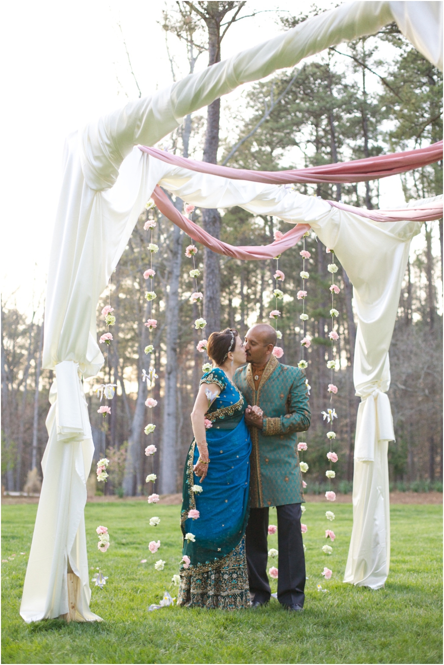 beautiful garden wedding photography, raleigh nc