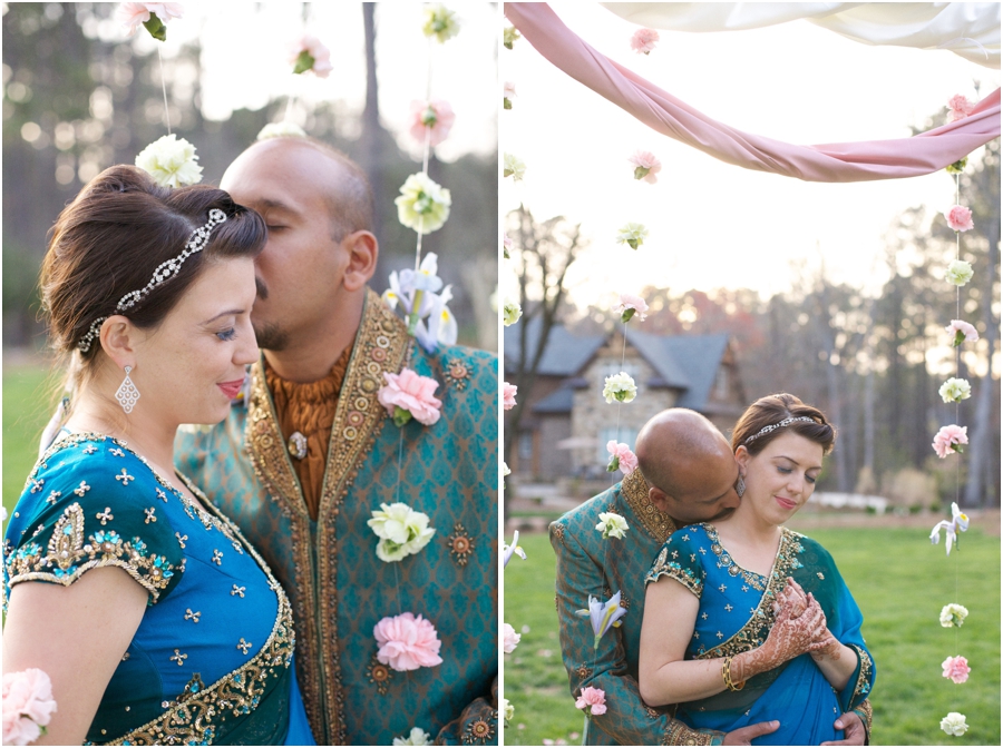 garden wedding portrait photography, southern wedding photographers
