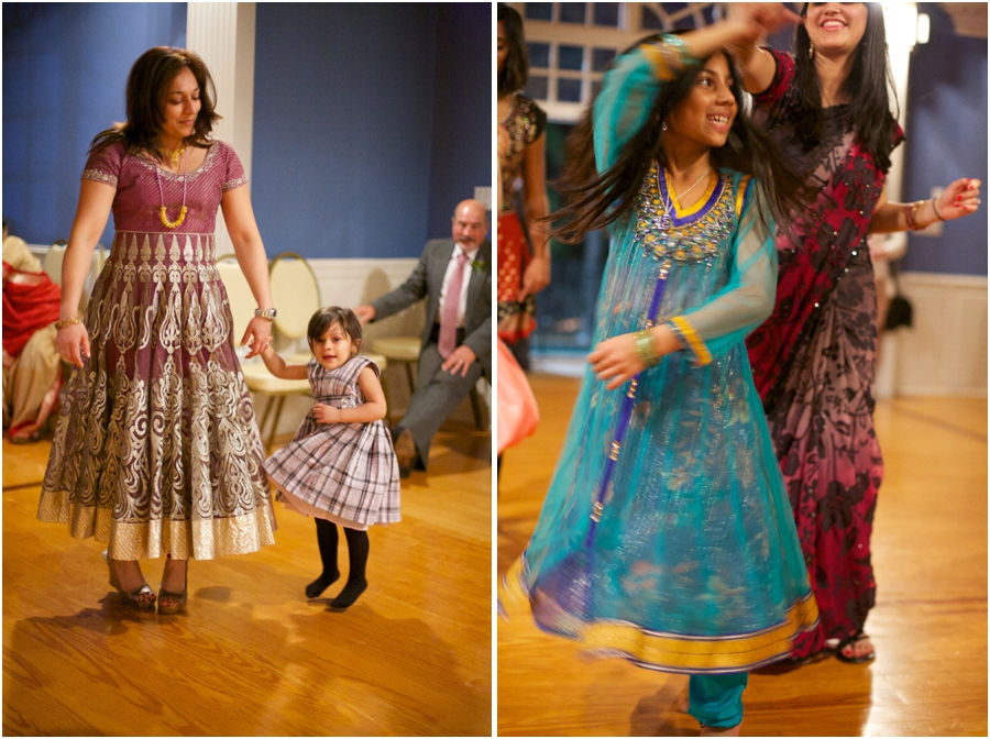 guests dancing at wedding reception, multicultural wedding photography